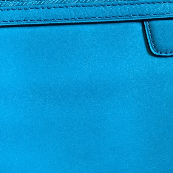 🔥COACH🔥Candace Robin Blue Legacy Carryall Leather Tote/Like New/RARE - Picture 10 of 13